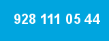 928 111 05 44 928 111 05 44